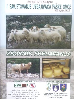 Savjetovanje uzgajivača paške ovce, Pag 2010.